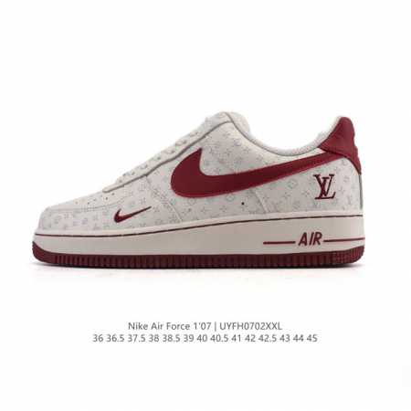 公司级 Af1耐克 Nike Air Force 1 ‘07 Low 空军一号 小白鞋 厚底增高百搭运动板鞋 路易威登联名 原楦头原纸板 打造纯正空军版型，专注 - 点击图像关闭