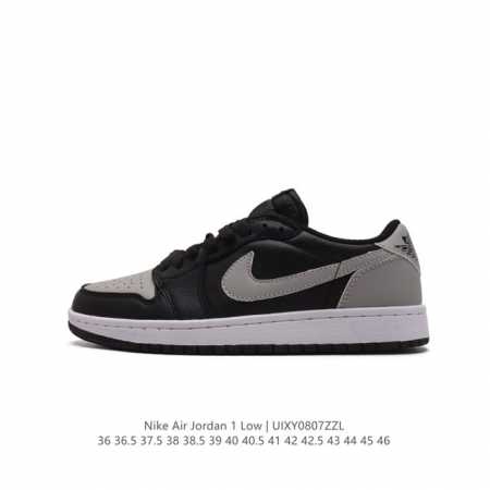 耐克 乔丹air Jordan 1 Low Aj1 乔1 乔丹1代aj1 低帮复古文化休闲运动篮球鞋，从 5 年面世的元年款汲取设计灵感，采用简洁大方的经典外观 - 点击图像关闭