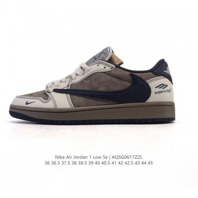 真标 耐克 Nike Air Jordan 1 Low Og Sp Military Blue Aj1乔1倒勾 2025年新款 蛇年新款 低帮篮球鞋 Aj1 乔