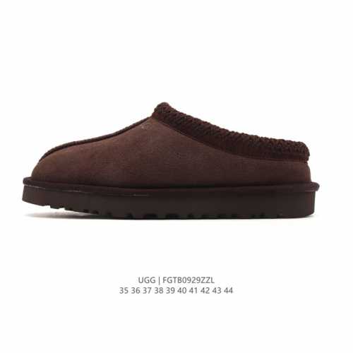 公司级 Ugg 棉拖 雪地靴 俏皮可爱的百变造型， 美国轻奢品牌Ugg 平底系列冬季雪地休闲保暖家居包头棉拖鞋。官方同步包装 检验标 材料采用原厂防污防水皮料