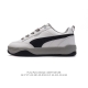 Puma 彪马 男女运动板鞋，原楦原纸版开发版型，采用环保纤维革组合翻毛皮饰片鞋面材质，外置耐磨橡胶大底蕾哈娜同系面包鞋太好看了！彪马puma Park Lif