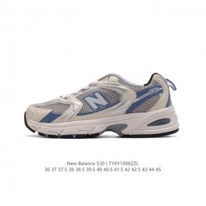 公司级 新百伦 Nb530 New Balance 530 复跑古鞋nb530这鞋双确实是nb家经复典古款式之一，以全科新技诠释，成打功造530鞋款。鞋面保在持