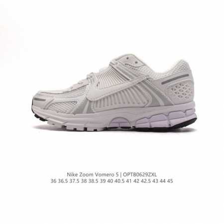 Nike 耐克夏季 Zoom Vomero 5 运动鞋休闲训练跑步鞋。Nike Zoom Vomero 5 男女子运动鞋妥帖包覆足部，提供透气支撑效果。耐穿材料 - 点击图像关闭