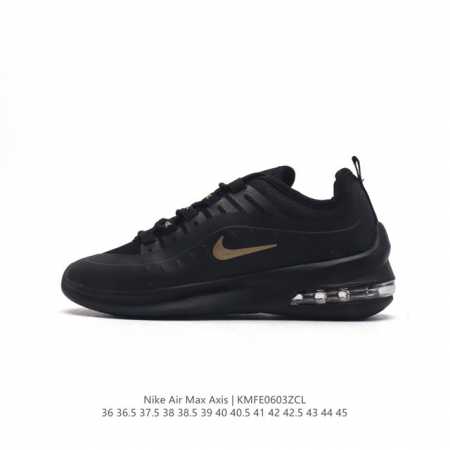 公司级 耐克 Nike Air Max Axis 男女子运动鞋气垫缓震轻便休闲运动跑步网面透气舒适日常慢跑鞋。时尚的无缝覆面和透气网眼布演绎时尚外观。流线型中底 - 点击图像关闭