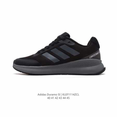 Adidas阿迪达斯官方duramo Sl 男子训练备赛轻盈疾速网面跑步鞋。这款adidas运动鞋，旨在伴你日常跑步。贴合设计，力求打造舒适脚感。从长距离户外跑 - 点击图像关闭