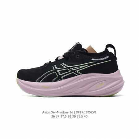 Asics Gel Nimbus26 2024 01#亚瑟士#跑步鞋 超厚底增高百搭老爹鞋 最舒适跑鞋，中底两大独家科技都带来全新能量，造就历来最软弹的 Gel - 点击图像关闭