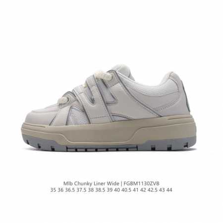 公司级 Mlb Chunky Wide 纽约洋基队 复古休闲面包鞋厚底增高板鞋 经典复古休闲运动鞋24年新款 纽约洋基队。最近，Mlb品牌频频出现在潮人们的时尚 - 点击图像关闭
