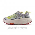 公司级 Hoka One One Mafate Three 2 男女子跑步鞋 越野跑新配色！采用 Mafate Speed 2 缓冲性良好的底部单元，搭载有快速