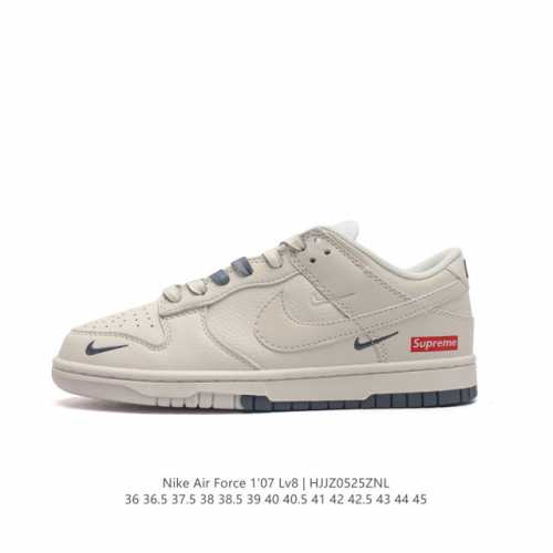 公司级 Af1耐克 Nike Air Force 1 ‘07 Low 空军一号 厚底增高百搭运动板鞋 原楦头原纸板 打造纯正空军版型，专注外贸渠道 全掌内置蜂窝