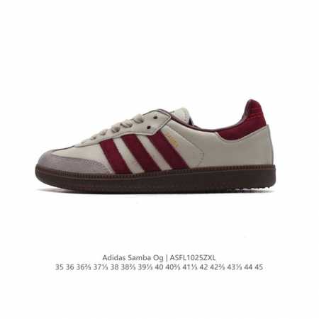 阿迪达斯 德训鞋 ADIDAS ORIGINALS SAMBA OG SHOES 经典运动鞋小白鞋 T头鞋 男女板鞋 彰显休闲摩登风情的时尚经典鞋。它诞生于50 - 点击图像关闭