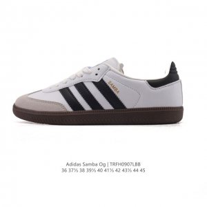 阿迪达斯 德训鞋 Adidas Originals Samba Og Shoes 经典运动鞋小白鞋 T头鞋 男女士板鞋 彰显休闲摩登风情的时尚经典鞋。它诞生于5