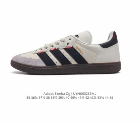 阿迪达斯 德训鞋 Adidas Originals Samba Og Shoes 经典运动鞋小白鞋 T头鞋 男女鞋 彰显休闲摩登风情的时尚经典鞋 它诞生于50年 - 点击图像关闭