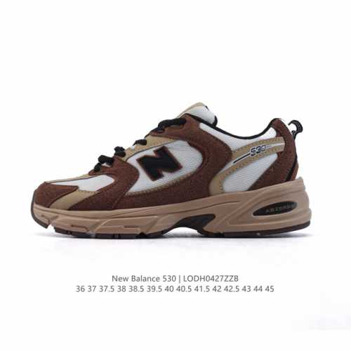 真标 新百伦 Nb530 New Balance 530 复跑古鞋 厚底增高老爹鞋 缓震运动慢跑鞋。Nb530这鞋双确实是Nb家经复典古款式之一，以全科新技诠释