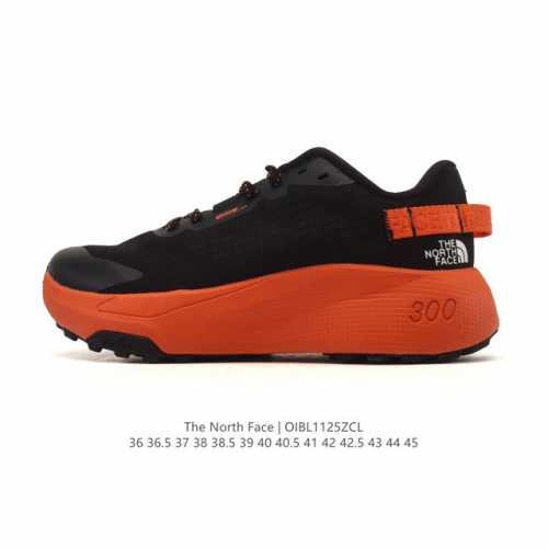 公司级 户外老爹运动鞋 The North Face 北面厚底增高跑步鞋 北脸男女同款老爹鞋 护脚踝登山鞋 透气织物鞋面 户外耐磨徒步鞋 。具有出色的抓地力和稳