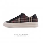 公司级 巴宝莉新款板鞋 Burberry Vintage 经典时尚 百搭 休闲运动鞋 8024149 市场独家高端无胶工艺 全新亮相 可对比正品鞋面 无胶走线