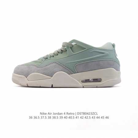耐克 Nike Air Jordan 4 Retro Og迈克尔 乔丹Aj4代乔4 低帮复古休闲运动文化篮球鞋。秉承轻量化的速度型篮球鞋设计思想完成设计，降低重 - 点击图像关闭