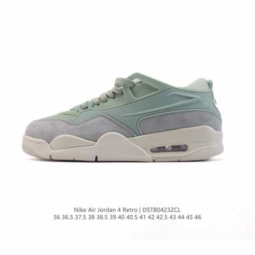 耐克 Nike Air Jordan 4 Retro Og迈克尔 乔丹Aj4代乔4 低帮复古休闲运动文化篮球鞋。秉承轻量化的速度型篮球鞋设计思想完成设计，降低重