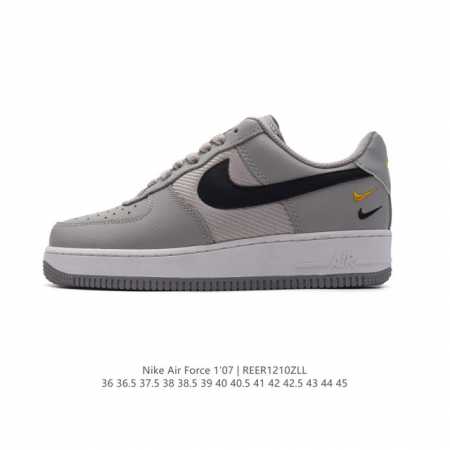 耐克 Nike Air Force 1 '07 Low 空军一号含气垫 小白鞋 低帮百搭厚底增高休闲运动板鞋。柔软、弹性十足的缓震性能和出色的中底设计，横跨复古 - 点击图像关闭