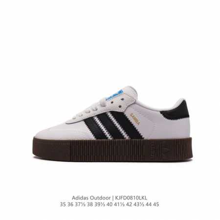 阿迪达斯 Adidas 三叶草 Outdoor 经典三条杠复古休闲运动板鞋春夏时尚简约小白鞋男女鞋情侣鞋 类型：男女鞋 货号：Aq1134 码数：35 36 3 - 点击图像关闭