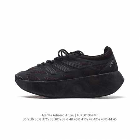 公司级 阿迪达斯 Adidas 男女士休闲鞋 Adizero Aruku 减震耐磨缓冲回弹百搭运动鞋 厚底增高老爹鞋。今年曝光的adidas Adizero A - 点击图像关闭