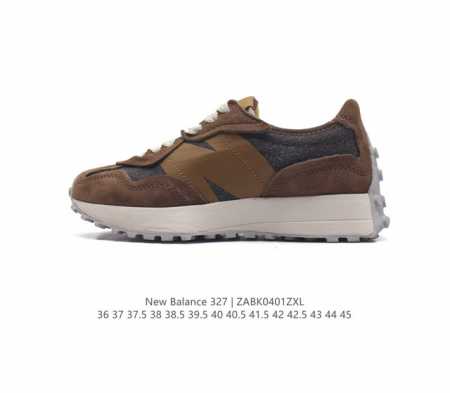 Nb 新百伦 New Balance U327系列复古休闲运动慢跑鞋时尚男女运动鞋 以更纯粹的复古风格设计打造的全新造型 侧身还以解构设计 将 N 字标志以做旧 - 点击图像关闭