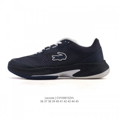 公司级 Lacoste 时尚户外休闲潮流系列运动鞋 厚底增高老爹鞋 广东大厂品质全新工艺升级 品质毋庸置疑 全新原厂包装鞋盒 透气网面鞋面，搭配防臭防腐真皮乳胶