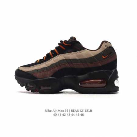 Nike 耐克 Air Max 95 潮流百搭 气垫缓震慢跑鞋 休闲防滑运动鞋！Nike耐克跑步鞋经典透气舒适运动鞋休闲鞋。为了迎接今年的世界地球日，Nike - 点击图像关闭