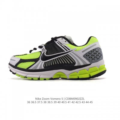 Nike 耐克夏季 Zoom Vomero 5 运动鞋休闲训练跑步鞋。Nike Zoom Vomero 5 男女子运动鞋妥帖包覆足部，提供透气支撑效果。耐穿材料