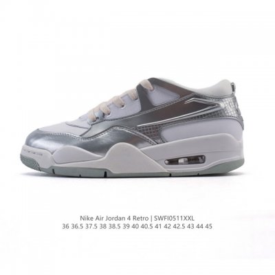 公司级 耐克 Nike Air Jordan 4 Retro Og迈克尔 乔丹Aj4代乔4 低帮复古休闲运动文化篮球鞋。秉承轻量化的速度型篮球鞋设计思想完成设计
