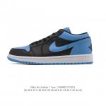 耐克 乔丹Air Jordan 1 Low Aj1 乔1 乔丹1代Aj1 低帮复古文化休闲运动篮球鞋。该鞋款从 1985 年元年款汲取设计灵感，焕新演绎简约经典