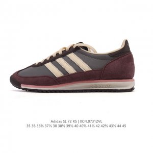 公司级 阿迪达斯Adidas Sl 72 Shoes 经典复古薄底运动鞋 T头鞋 三叶草复古休闲跑步鞋休闲运动鞋 这款经典运动鞋携复古型格，来访你的活力日常 采