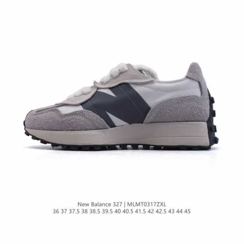 160 【真标】Nb 新百伦 New Balance 327系列复古休闲运动慢跑鞋时尚男女运动鞋 以更纯粹的复古风格设计打造的全新造型 侧身还以解构设计，将 N