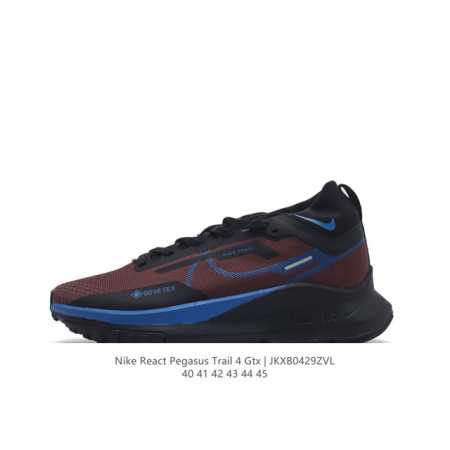耐克 Nike React Pegasus Trail 4 Gtx 登月 机能跑鞋低帮户外透气减震防滑越野耐磨跑步鞋，耐克pegasus Trail 4是一款非 - 点击图像关闭
