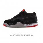 耐克 Nike Air Jordan 4 Retro Og迈克尔 乔丹Aj4代乔4 低帮复古休闲运动文化篮球鞋。秉承轻量化的速度型篮球鞋设计思想完成设计，降低重