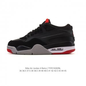 耐克 Nike Air Jordan 4 Retro Og迈克尔 乔丹Aj4代乔4 低帮复古休闲运动文化篮球鞋。秉承轻量化的速度型篮球鞋设计思想完成设计，降低重