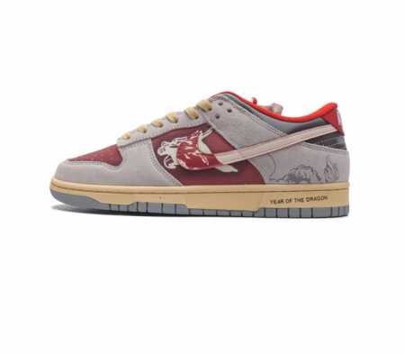 耐克 Nike Dunk Low 运动鞋 龙年限定 复古滑板鞋 Sb系列经典运动鞋 采用天然皮革 经久耐穿 塑就如元年款 Dunk 般的复古质感 鞋头透气孔 搭 - 点击图像关闭
