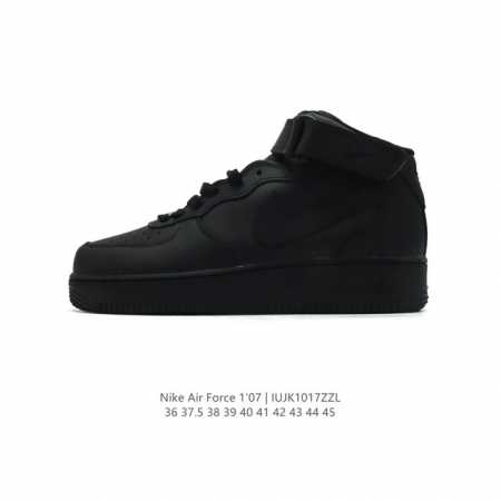 Nk Air Force 7 Mid AF1耐克 空军一号 AF1 中帮 魔术贴 厚底增高运动板鞋 原楦头原纸板 打造纯正空军版型。专注外贸渠道 全掌内置蜂窝气 - 点击图像关闭