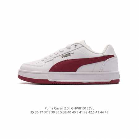 Puma 彪马 男女式 Caven 2.0 运动板鞋卡文 2.0 中性运动鞋。Caven 2.0 是对经典 1980 年代篮球轮廓的微妙旋转，外观是真正的经典。 - 点击图像关闭