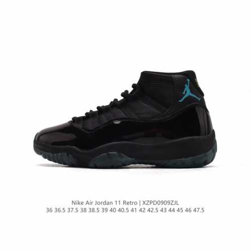 公司级 耐克乔丹11代 Nike Air Jordan 11 Retro 复刻男士运动鞋 Aj11代经典设计，深受球员与球迷喜爱。Jordan 乔丹 采用漆皮牛
