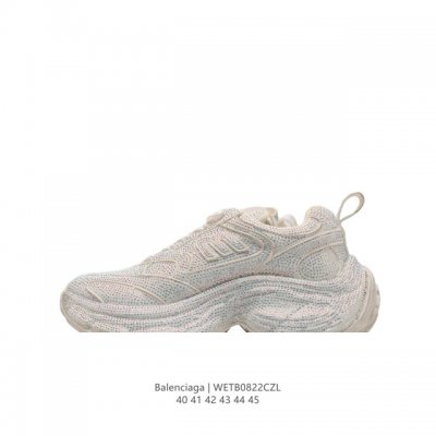 纯原版本 ，超大廓形“巨人鞋”,法国高端奢侈品牌-巴黎世家balenciaga Cargo Sneaker 10Xl船型系列低帮复古阔型厚底老爹风潮流百搭休闲运