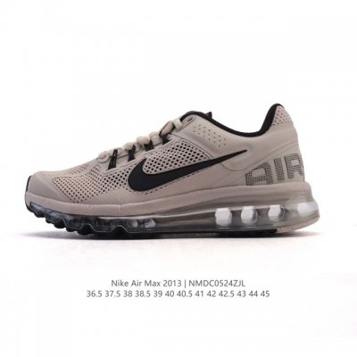 公司级 耐克 Nike Air Max 系列经典人气单品强势回归 Nike Air Max 2013 男女子气垫运动鞋 厚底增高跑步鞋 延续以往的时尚格调和运动