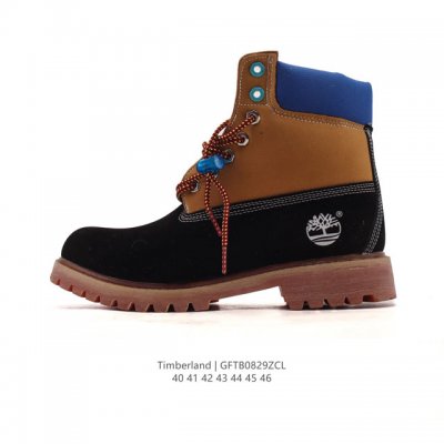 Timberland添柏岚靴子天伯伦高帮马丁靴 踢不烂经典大黄靴 防水面料 高帮靴 马丁靴 户外休闲潮流系列 搭配防臭防腐真皮乳胶鞋垫，给您完美的穿着体验，质量