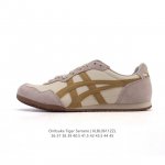 新品 Onitsuka Tiger鬼塚虎男女运动休闲鞋百搭轻便透气休闲鞋子Serrano 中性运动鞋，Serrano系类是鬼塚虎多年来的畅销款之一，以马德里的塞