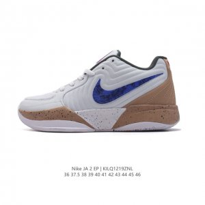 公司级 耐克 Nike 为莫兰特打造的第2代签名鞋 莫兰特二代运动篮球鞋 Nike Ja 2 再次曝光 Stargazer 配色的清晰实物，这次细节更加全面。来