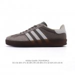 高品质版本 阿迪达斯 Adidas Originals Gazelle Indoor复古三叶草防滑透明橡胶板鞋经典运动鞋。这款经典鞋,忠于原版设计,缀撞色三条纹