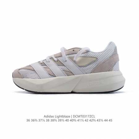 170 阿迪达斯 （Adidas）流光跑鞋Lightblaze超轻防滑跑鞋男女新款轻运动鞋 浅灰，Adidas Sportswear 专为 Z 时代流动青年打造 - 点击图像关闭