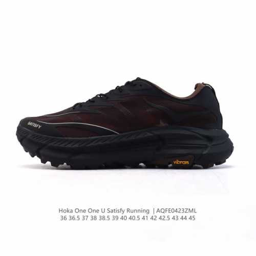 公司级 Hoka One One 男女克利夫顿Ls运动休闲鞋Cliftonls Satisfyrunning 德克斯户外用品旗下Hoka One One品牌携手