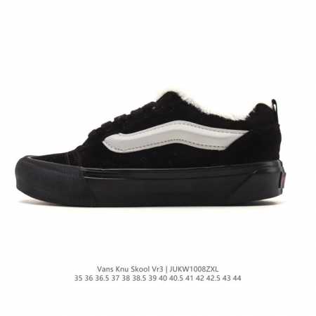 万斯 Vans Knu-Skool Vr3 Lx 面包鞋皮革帆布拼接鞋面。坎普尔 茱利安系列低帮复古硫化休闲运动板鞋“肥胖版大Logo”要说整个 年最为热门的鞋 - 点击图像关闭
