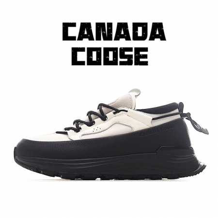 独家实拍canada Goose Glacier Trail 加拿大鹅 明星同款 圆头系带皮革低帮生活休闲板鞋 7785M #采用创新、完全防水和透气的 Hdr - 点击图像关闭