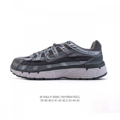 耐克 Nike 男子休闲运动鞋p-6000premium 轻便舒适透气防滑缓震耐磨跑步鞋。p-6000 是一款植根于 年代风格的混合款式，让人想起去年再次流行的